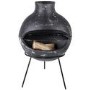 Outdoor Terrage Heater in Teracotta Grey - Medium