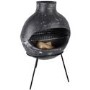 Outdoor Terrage Heater in Teracotta Grey - Medium