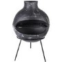Outdoor Terrage Heater in Teracotta Grey - Medium