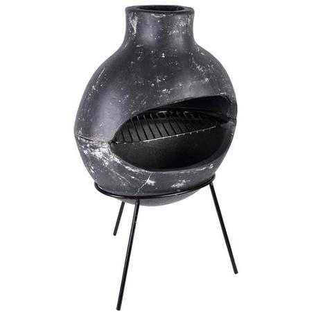 Outdoor Terrage Heater in Teracotta Grey - Medium