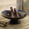 Classic Large Round Cast Iron Fire Pit Bowl 