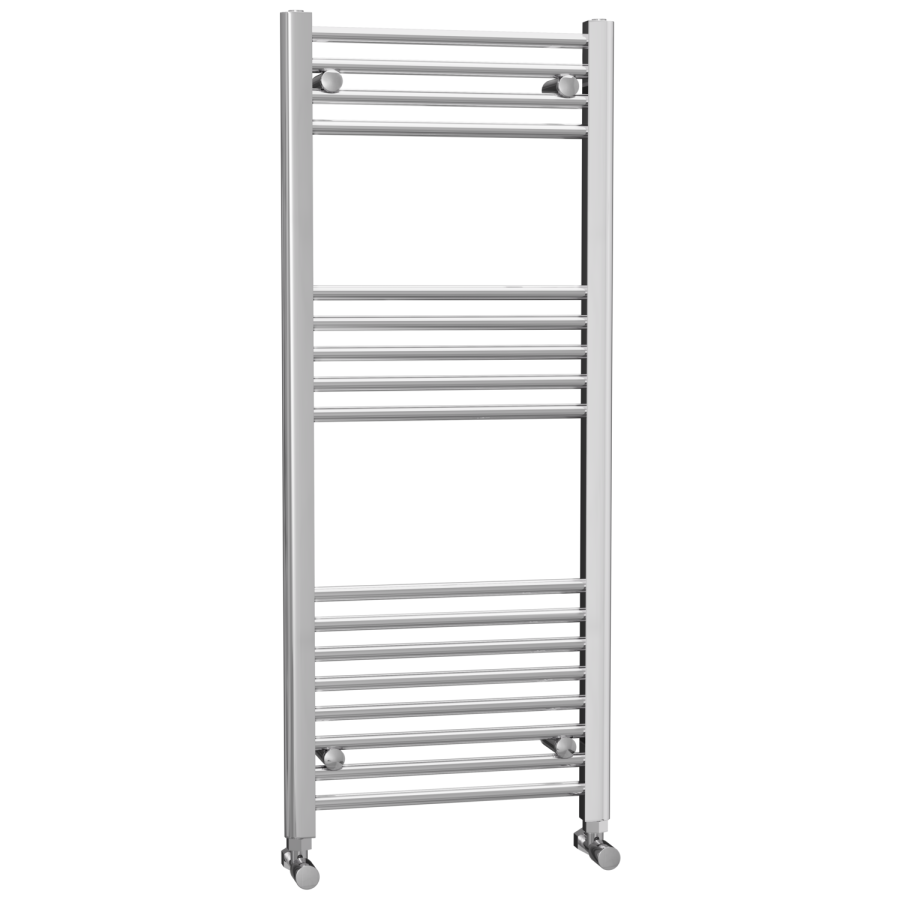 Chrome Heated Towel  Rail Radiator - 1200 x 500mm - Ellie
