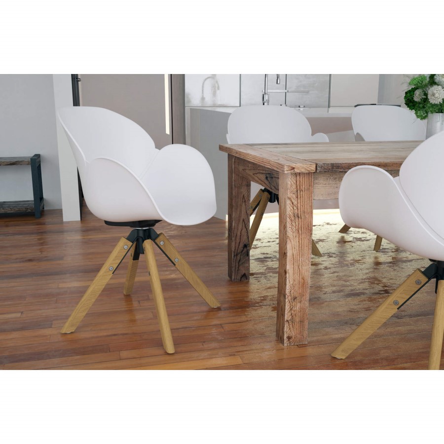 White Designer Dining Chair