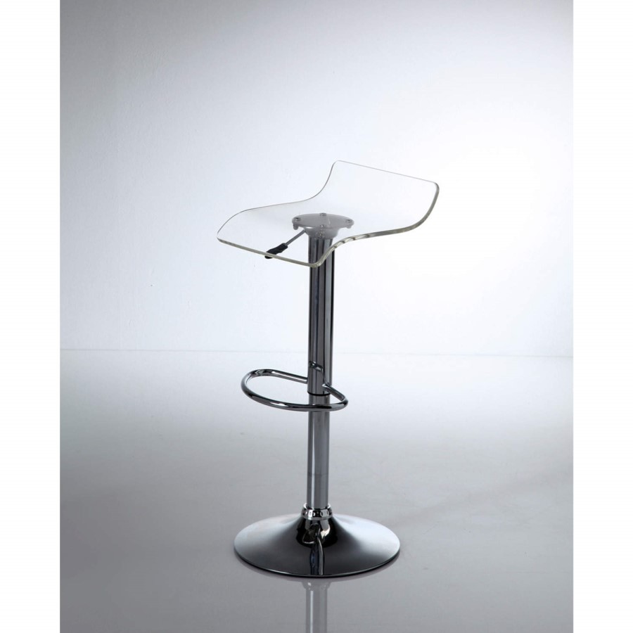 Wilkinson Furniture Flow Clear Bar Stool - Pair