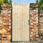 Wooden Pine Framed Ledged & Braced Garden Gate - 1981 x 915mm - XL Joinery