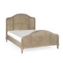 Light Oak Rattan Double Bed Frame - Fleur