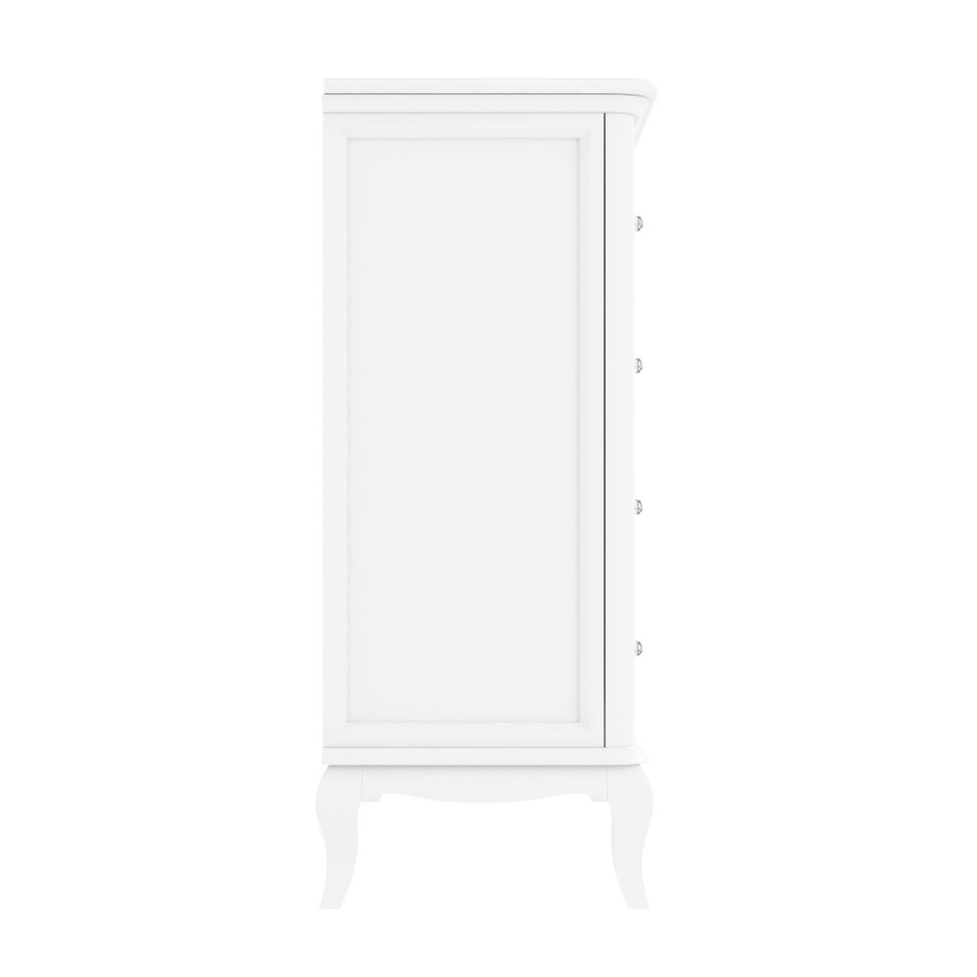 GRADE A1 - Florentine French Style 2+3 Chest of Drawers in White