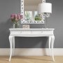 GRADE A1 - Florentine French Style Dressing Table in White