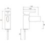 Bristan Flute Mono Basin Mixer Tap with Waste