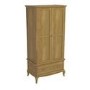 Fonteyn Solid Oak Wardrobe 2 Door 1 Drawer  - French Style