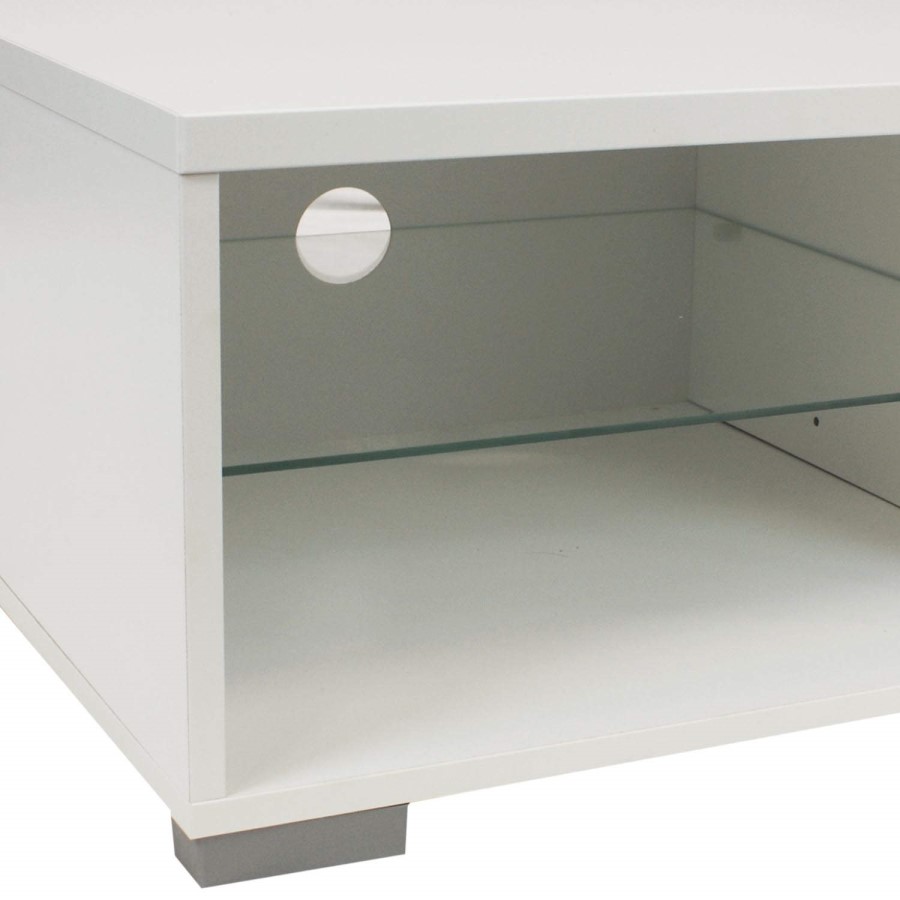 Billi Element White TV Cabinet