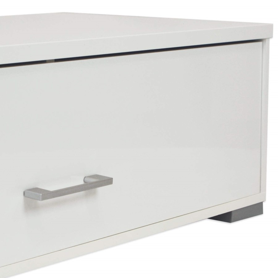 Billi Element White TV Cabinet
