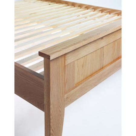 Robin Solid Oak Kingsize Bed Frame In Oak 