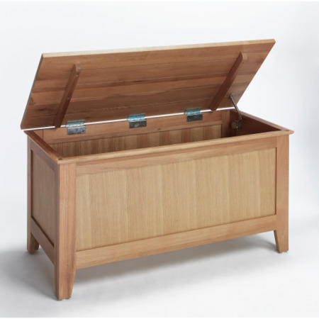 Robin Solid Oak Blanket Box