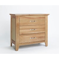 Robin Solid Oak 3 Drawer Chest