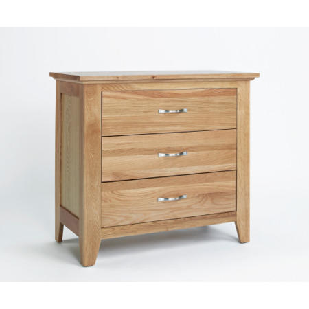 Robin Solid Oak 3 Drawer Chest