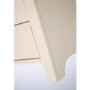 Dove Double Wardrobe In Ivory and Ash 