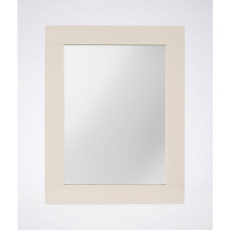 Dove Painted Wall Mirror In Ivory 