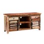 Coastal Solid Wood TV Unit with Drawers & Cupboards - TV's up to 60"