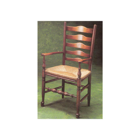 Sitting Firm Heritage Ash West Midlands Ladderback Chair with Arms