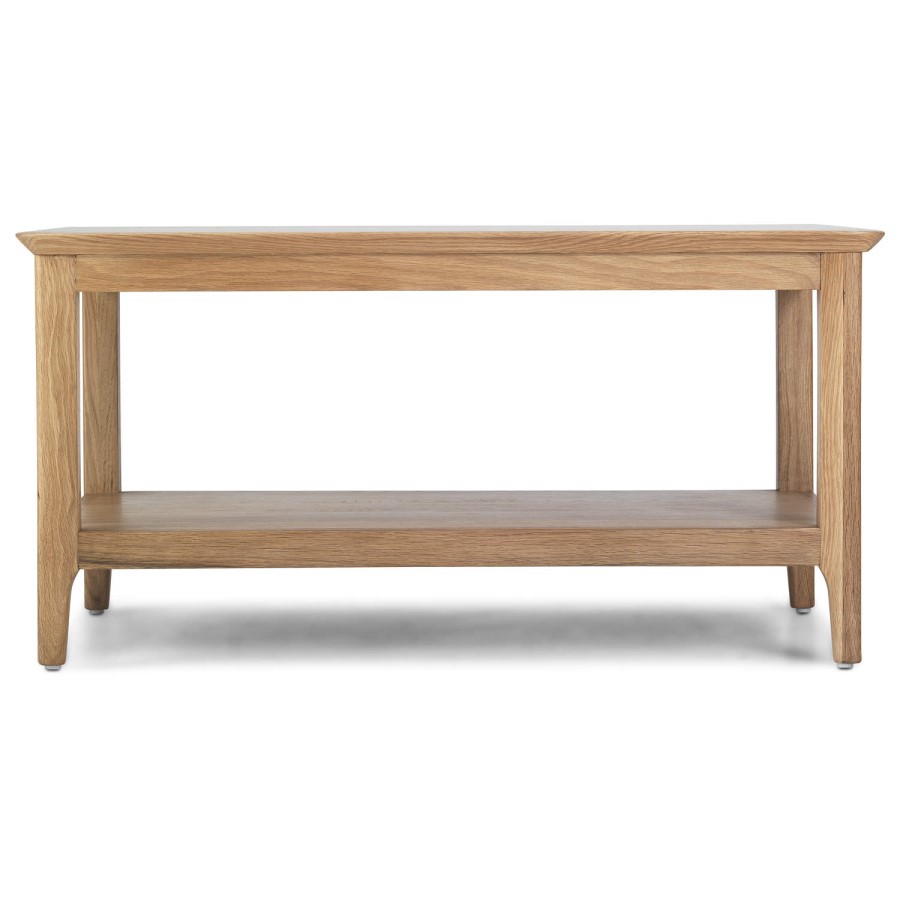 Skien Solid Oak Large Coffee Table
