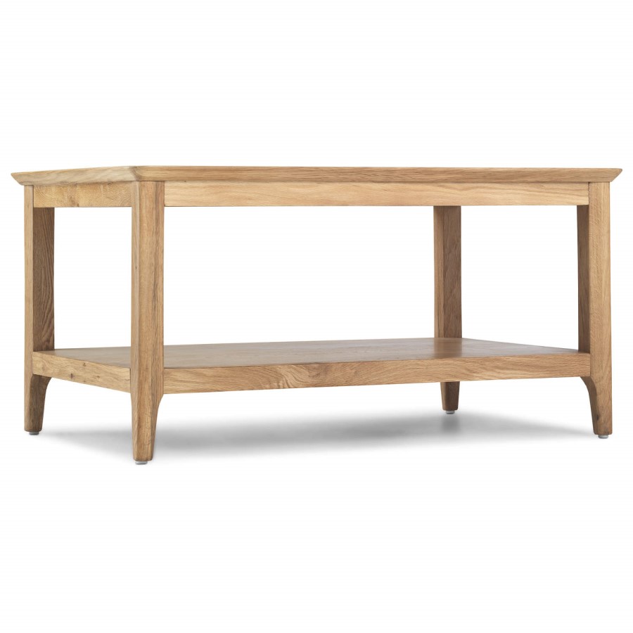 Skien Solid Oak Large Coffee Table