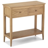 Skien Solid Oak Petite Console Table