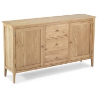 Skien Solid Oak Large Sideboard
