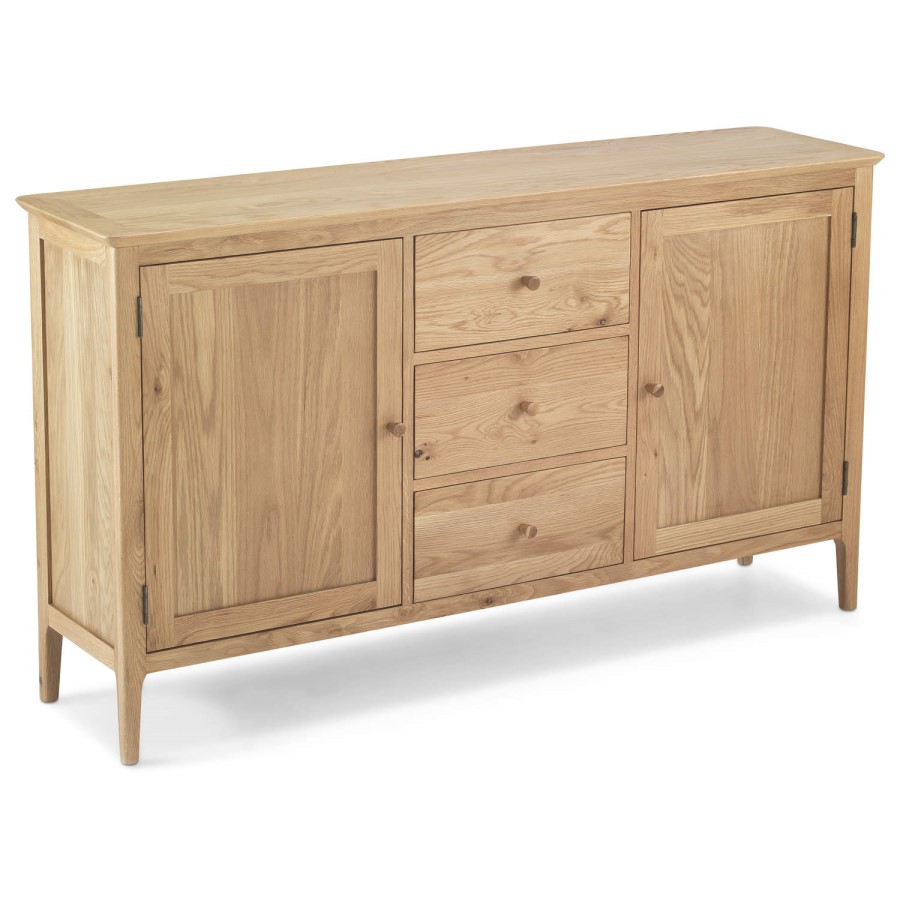 Skien Solid Oak Large Sideboard