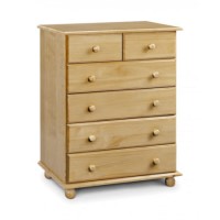 Julian Bowen Pickwick Pine 4+2 Drawer Chest