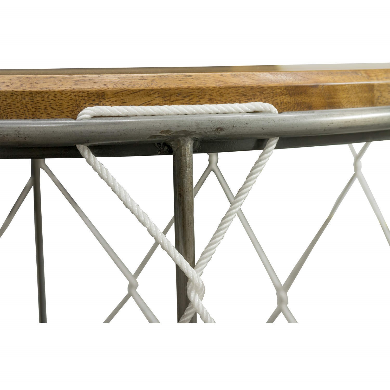 Signature North Round Rope Table with Storage Inside - Furniture123