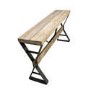 Signature North Cross Leg Console Table