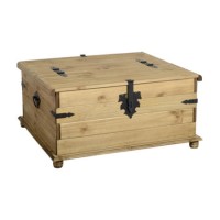GRADE A1 - Seconique Original Corona Pine Double Storage Chest