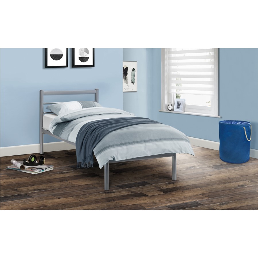 Julian Bowen Alpen Metal Bed Frame - single
