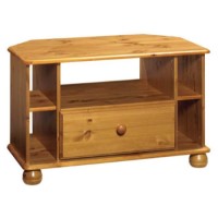 Wokingham Solid Pine Corner TV Unit