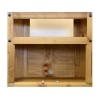 GRADE A1 - Corner TV Stand in Pine TV&#39;s up to 35&quot; - Corona