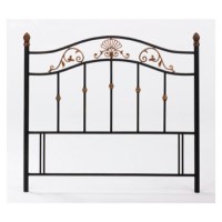 Bentley Designs Angelica Headboard - kingsize in black