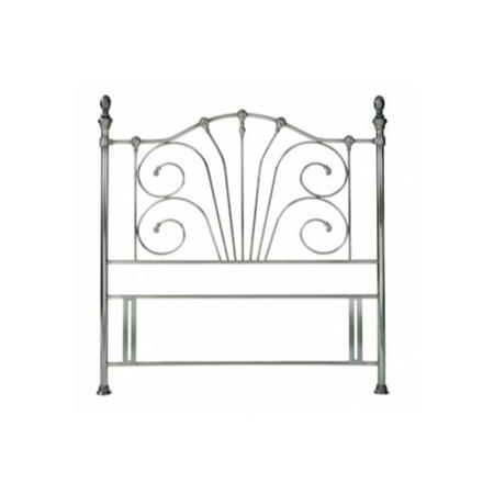 Bentley Designs Rebecca Headboard - double in antique brass