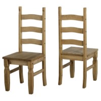Seconique Pair of Original Corona Dining Chairs