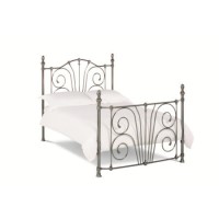 Bentley Designs Rebecca Bed - double in antique nickel