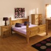 Corona Mexican 5ft Kingsize Bed in Solid Pine