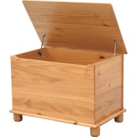 Seconique Sol Small Blanket Box in Pine