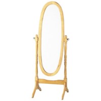 Seconique Contessa Cheval Mirror in Antique Pine