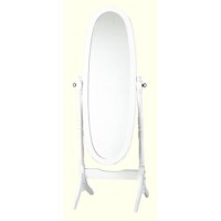 Seconique Contessa Cheval Mirror in White