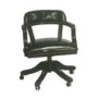 Forest Sofa Court Leather Swivel Managers Chair - antique brown