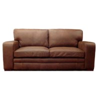 Forest Sofa Bronx Leather 2 Seater Sofa - forest smoke