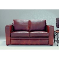 Forest Sofa Tiffany Leather 2 Seater Sofa - forest brown