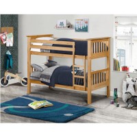 Julian Bowen Barcelona Solid Pine Bunk Bed