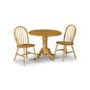 Julian Bowen Dundee Drop Leaf Dining Set with 2 Chairs