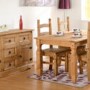 Seconique Original Corona Pine Sideboard with 2 Doors & 5 Drawers with Black Handles